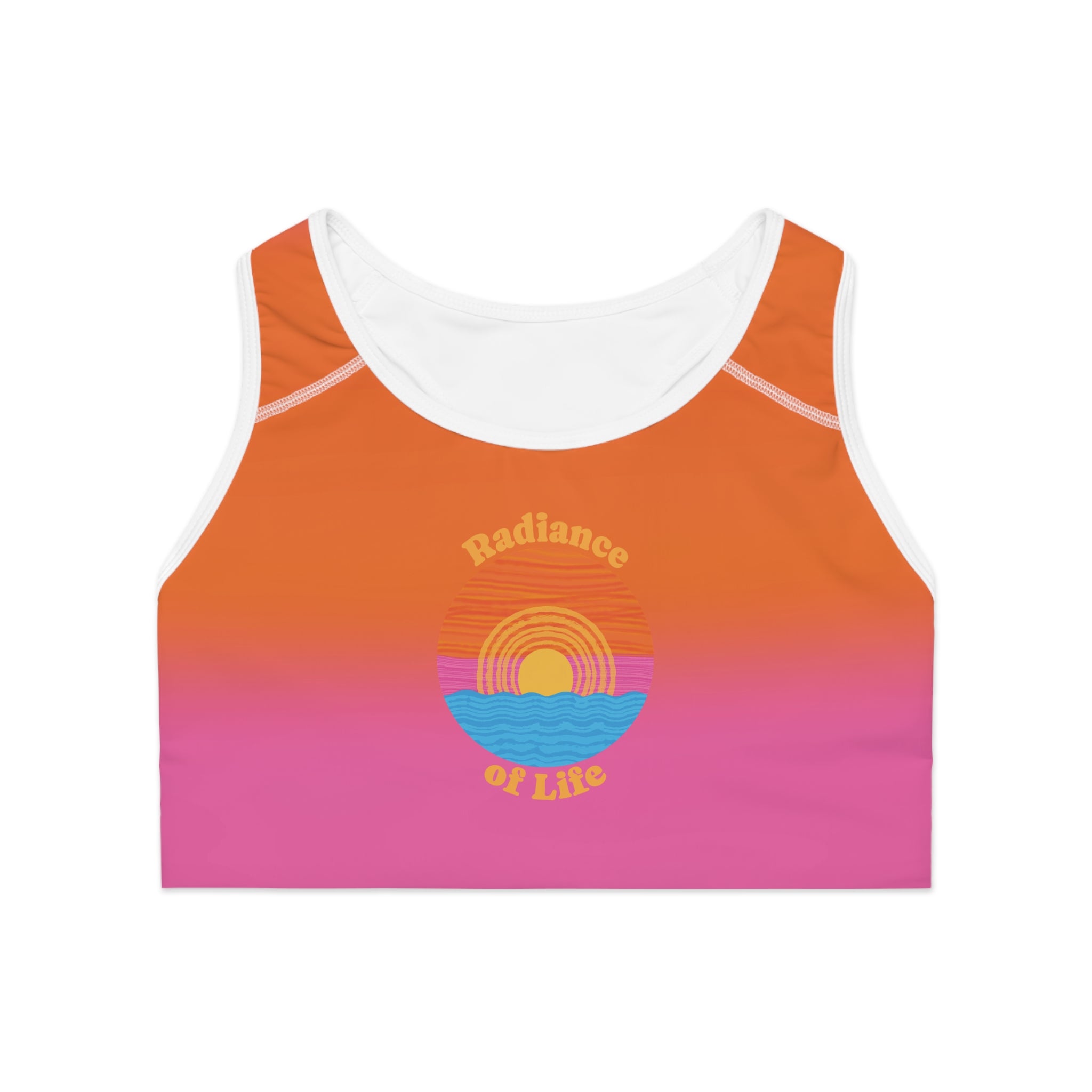 Sunset Vibrance Women’s Racerback Active Top