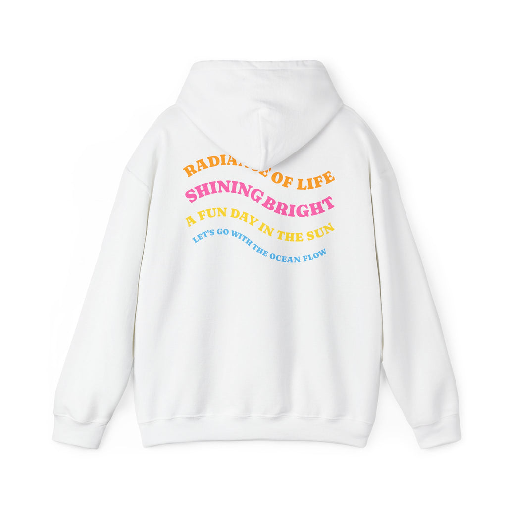 “Shining Bright” Cozy Fleece Hooded Sweatshirt