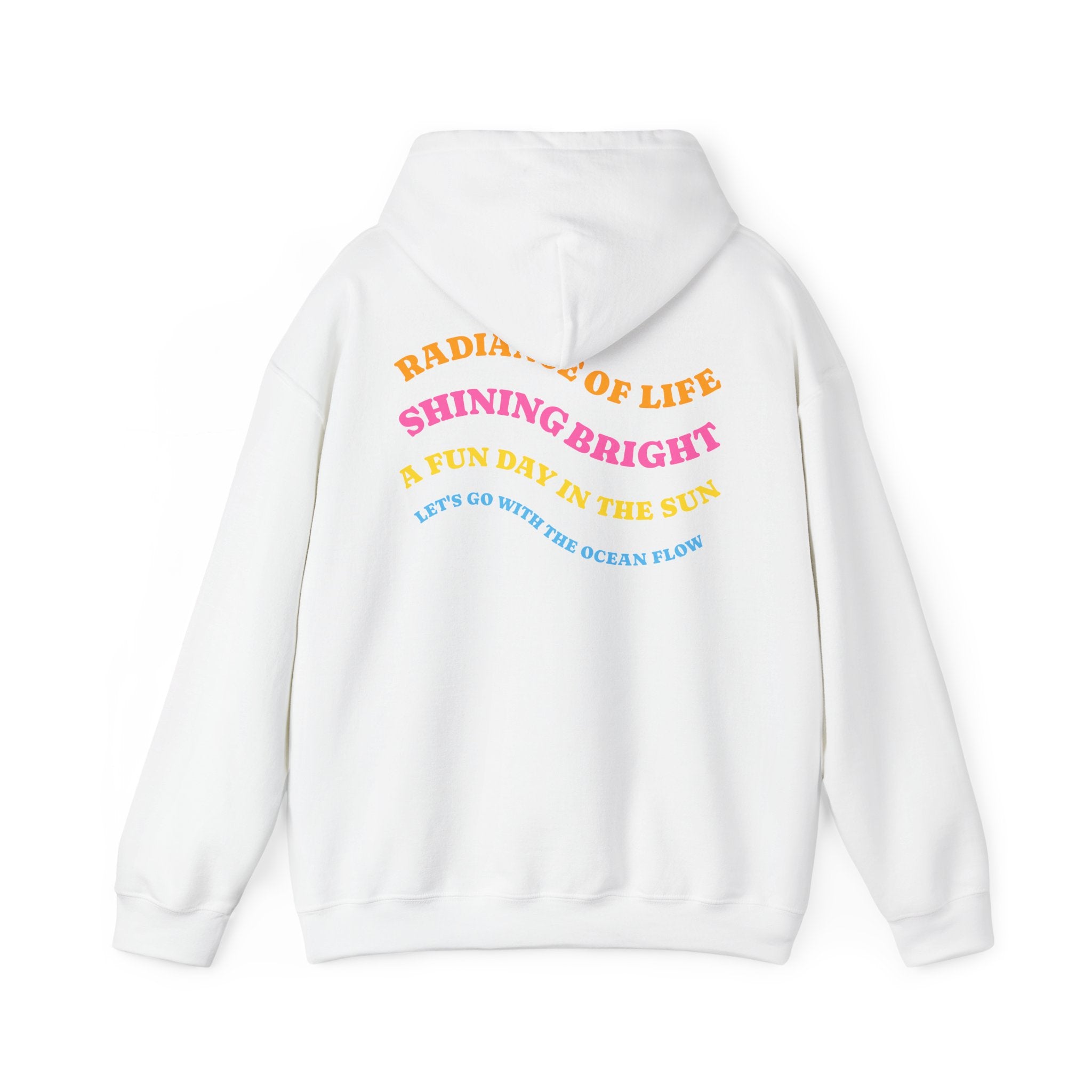 “Shining Bright” Cozy Fleece Hooded Sweatshirt