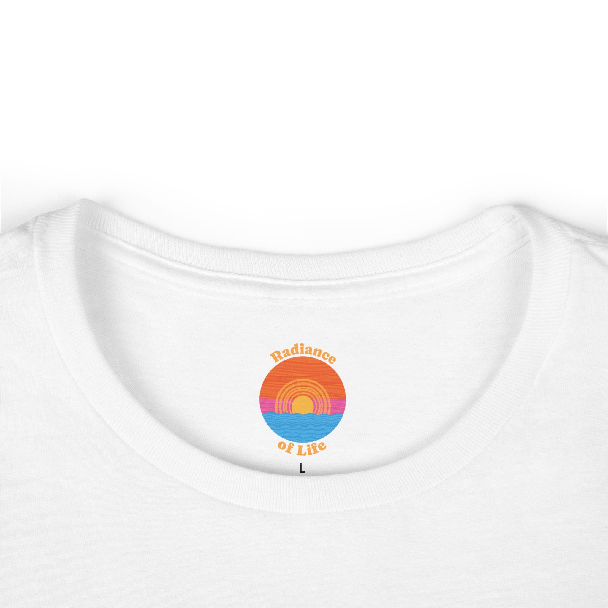 "Radiant Vibes" Women's Softstyle T-Shirt