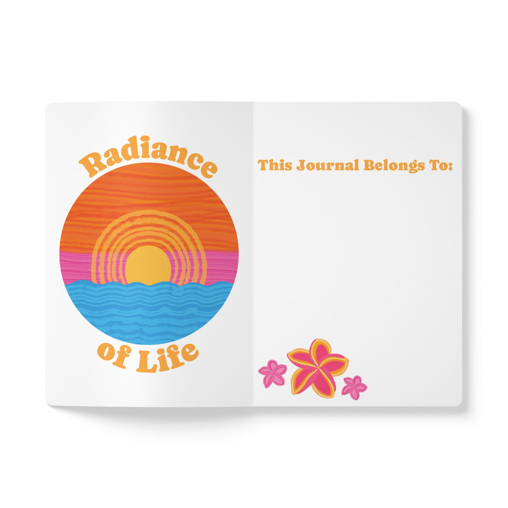 Radiance of Life™ “Sunset Dream” Softcover Journal