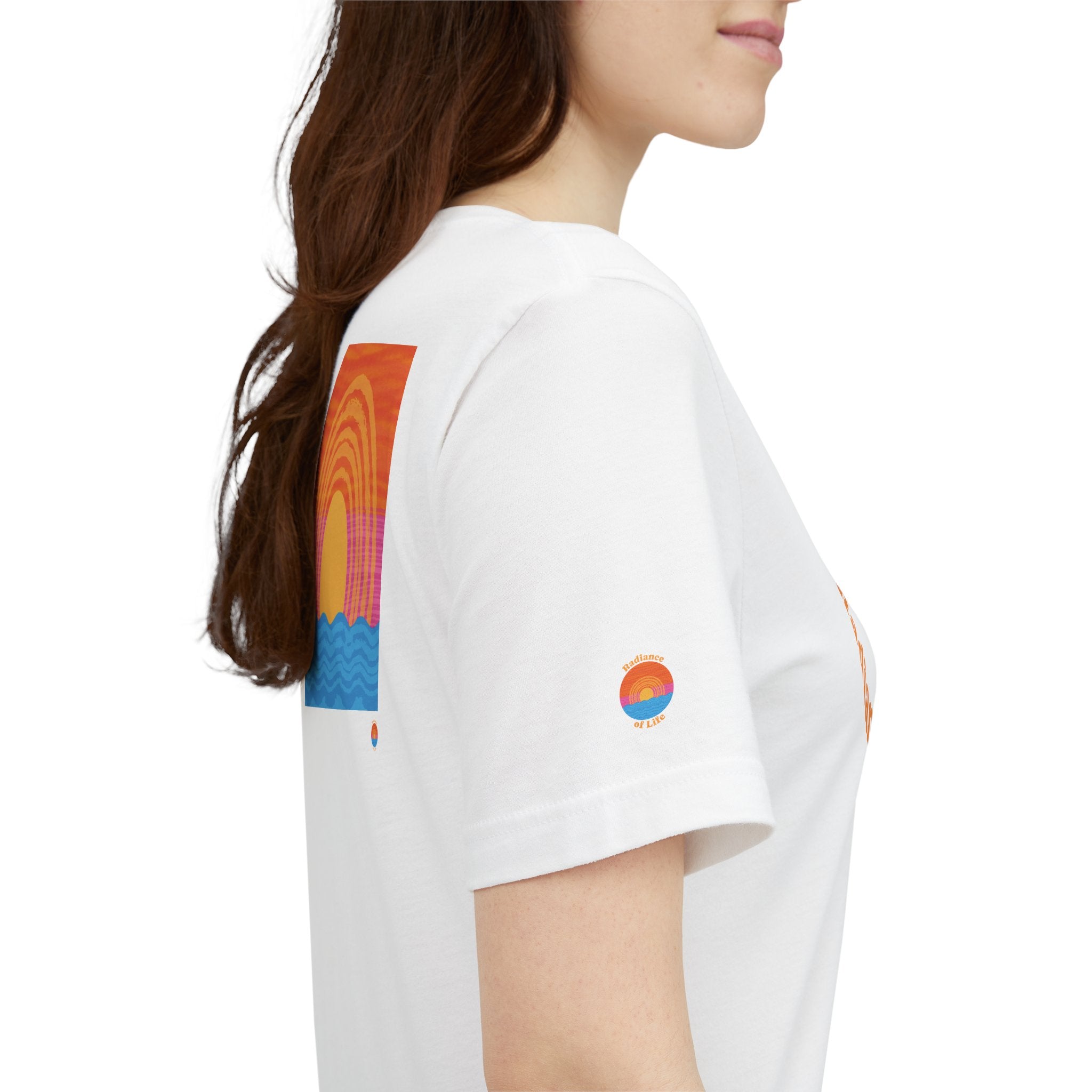 “Shine Bright in the Radiance of Life™” 100% Cotton T-Shirt