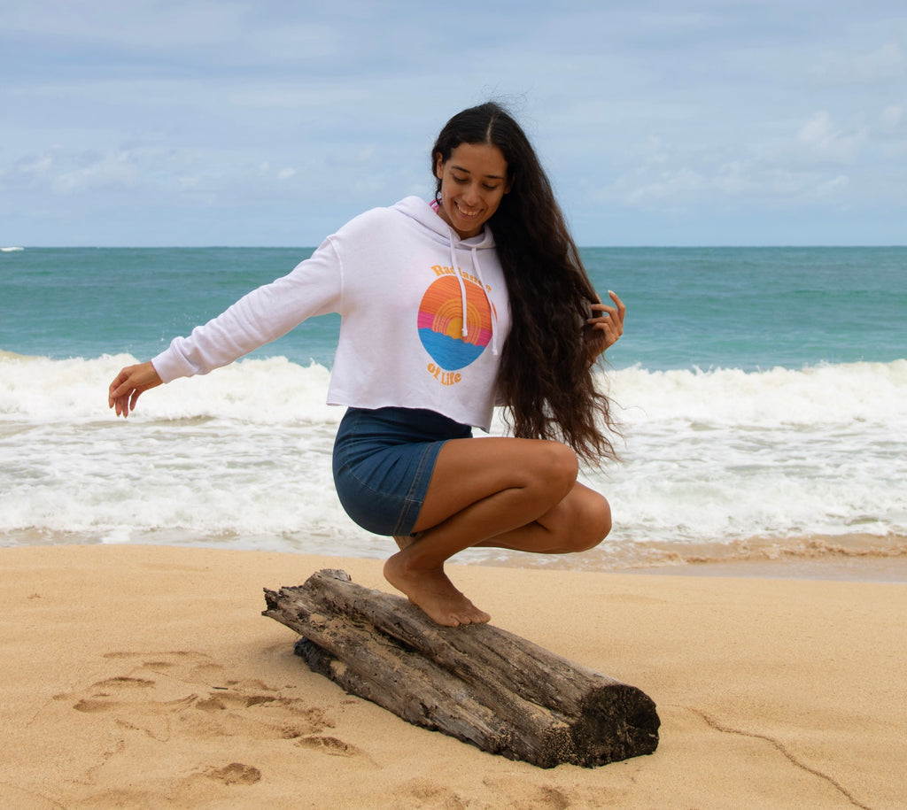 Radiance of Life™ Women’s Cropped Hoodie
