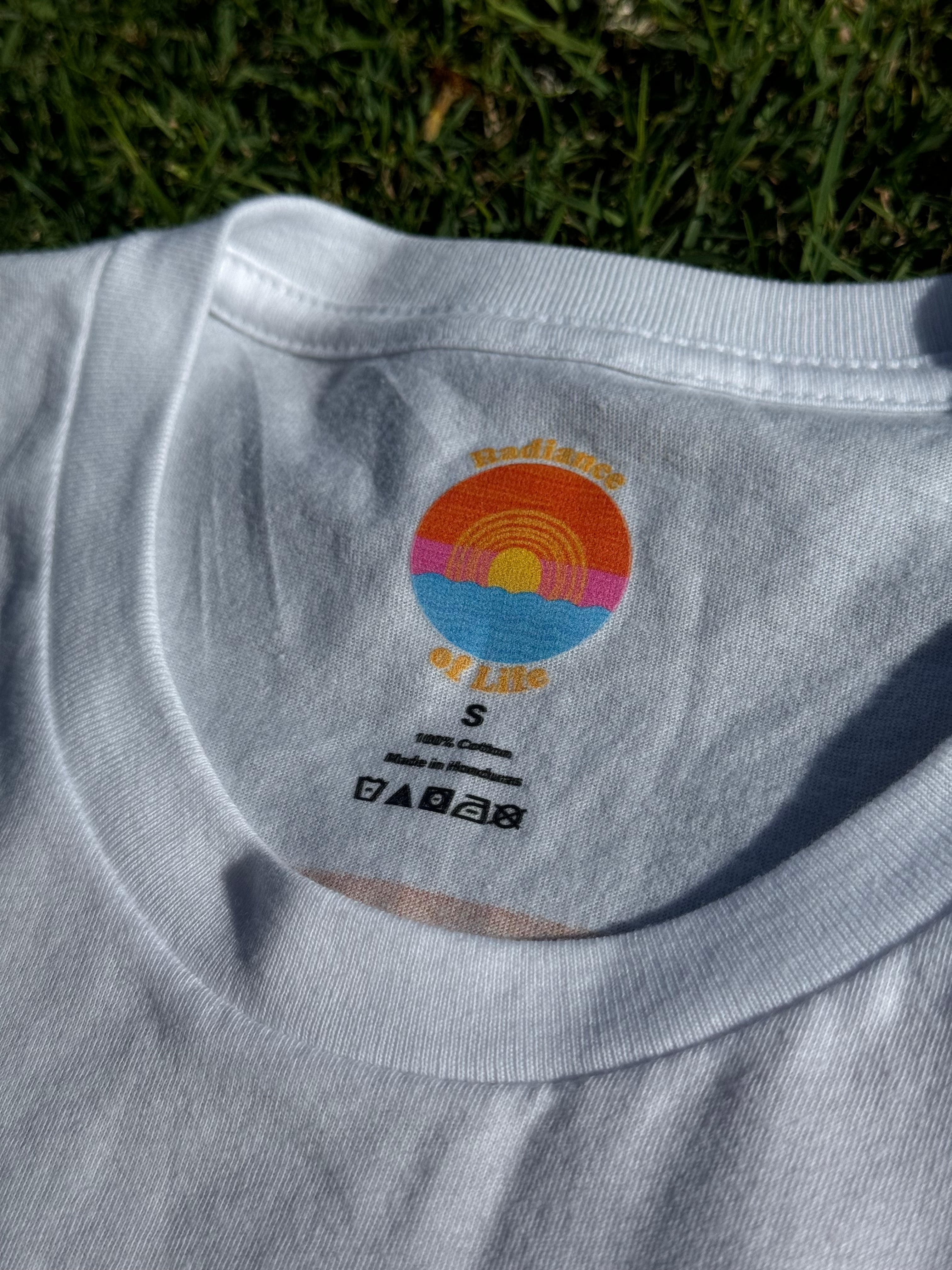 “Shine Bright in the Radiance of Life™” 100% Cotton T-Shirt