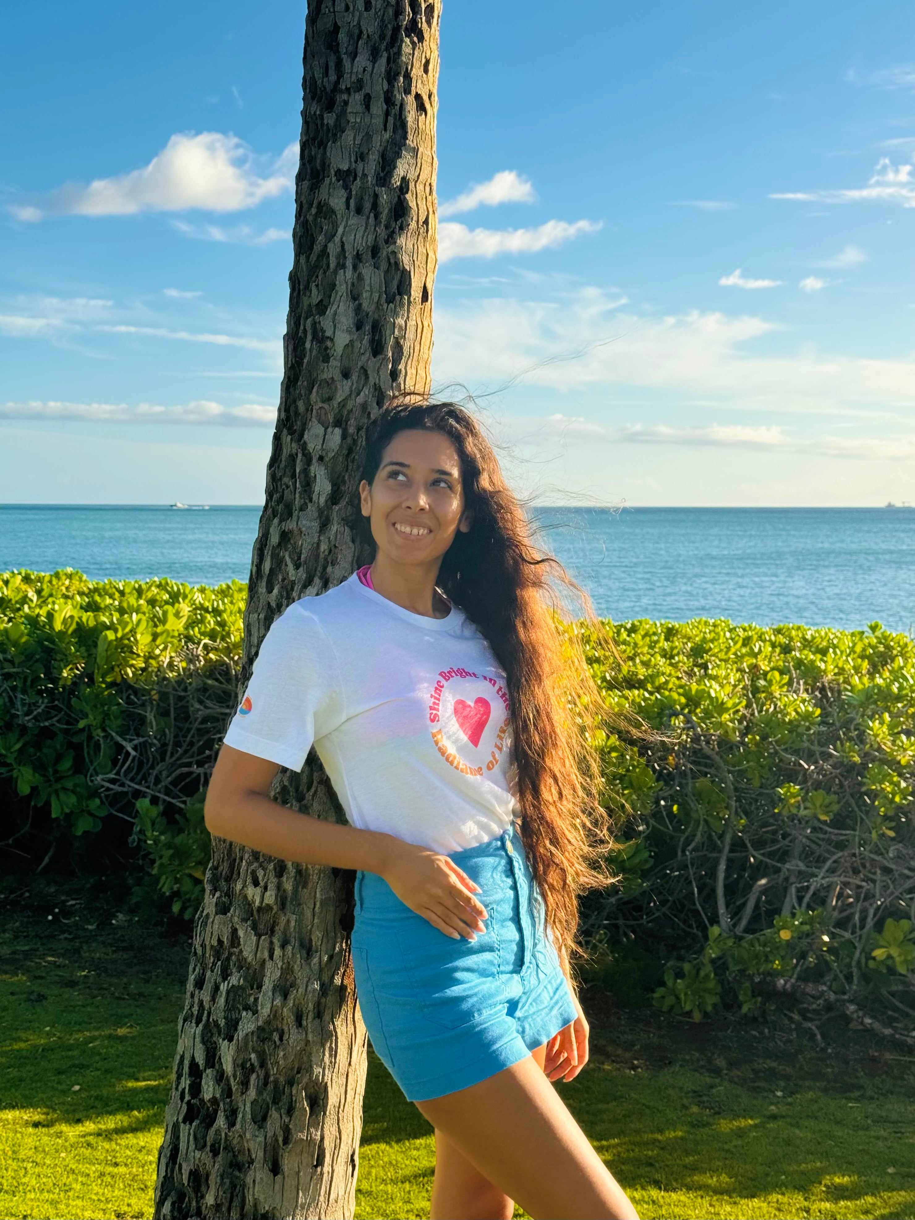 “Shine Bright in the Radiance of Life™” 100% Cotton T-Shirt