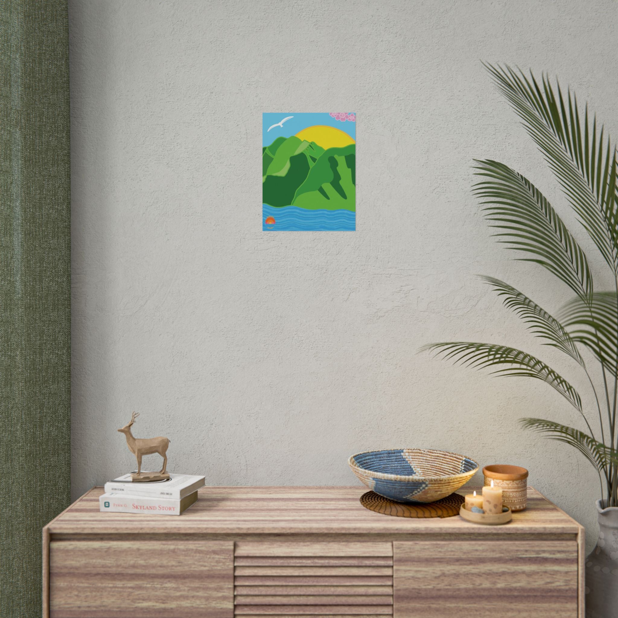 Radiance of Life 11” x 14” Poster | “Sunshine Along the Mountains”