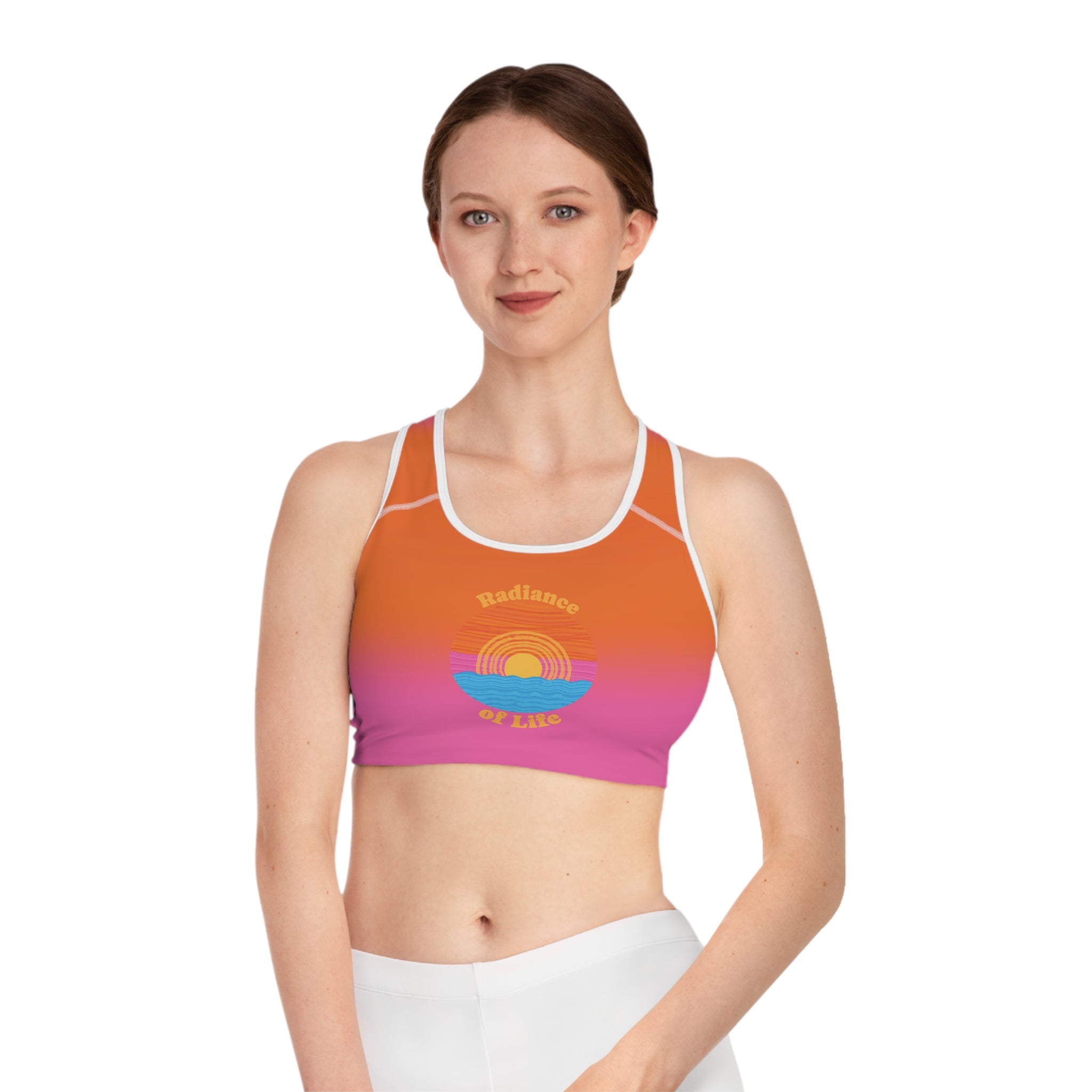Sunset Vibrance Women’s Racerback Active Top